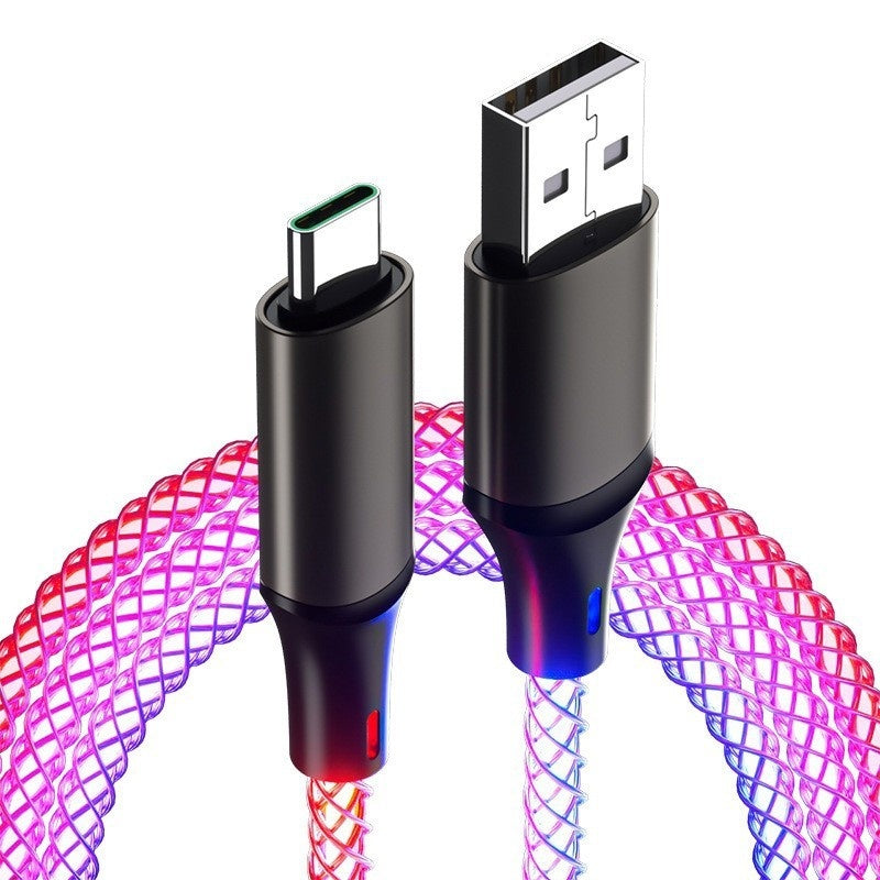 Colorful Illuminating Data Cable Light