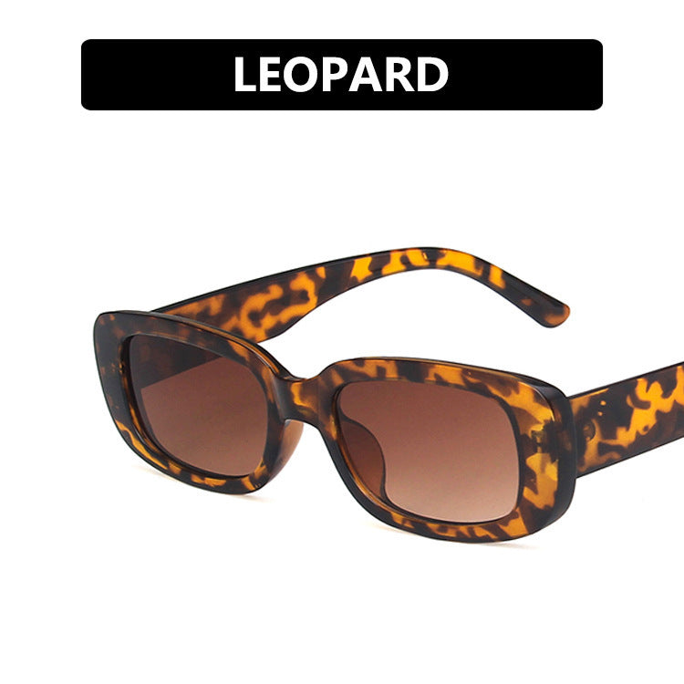 Small Frame Women's Fashion Rectangular Sunglasses