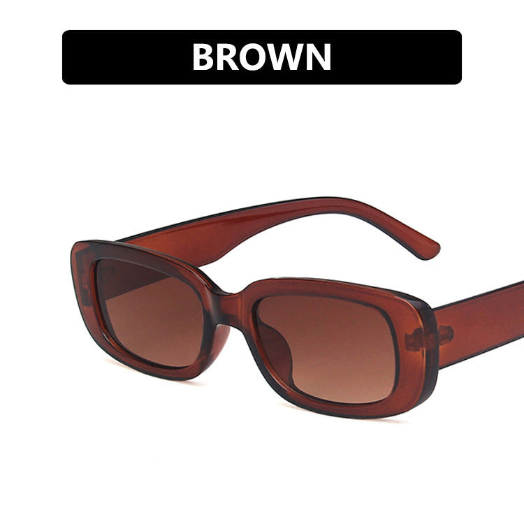 Small Frame Women's Fashion Rectangular Sunglasses