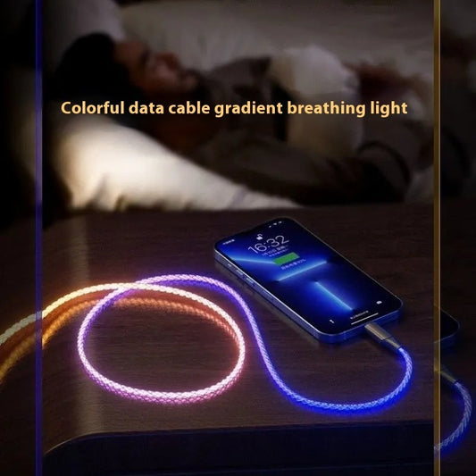 Colorful Illuminating Data Cable Light