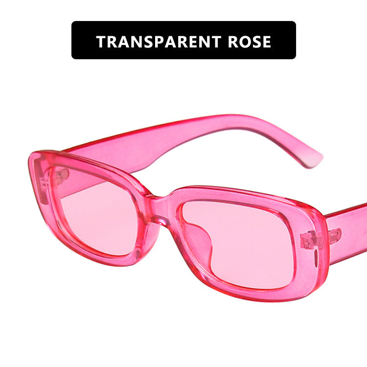 Small Frame Women's Fashion Rectangular Sunglasses